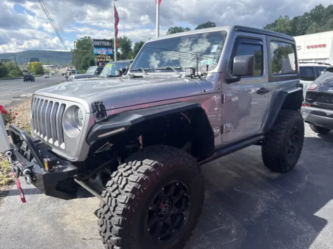 Silver 2019 Jeep Wrangler Sport S for sale in Hamburg, PA