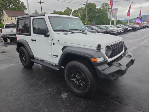White 2024 Jeep Wrangler Sport for sale in Hamburg, PA