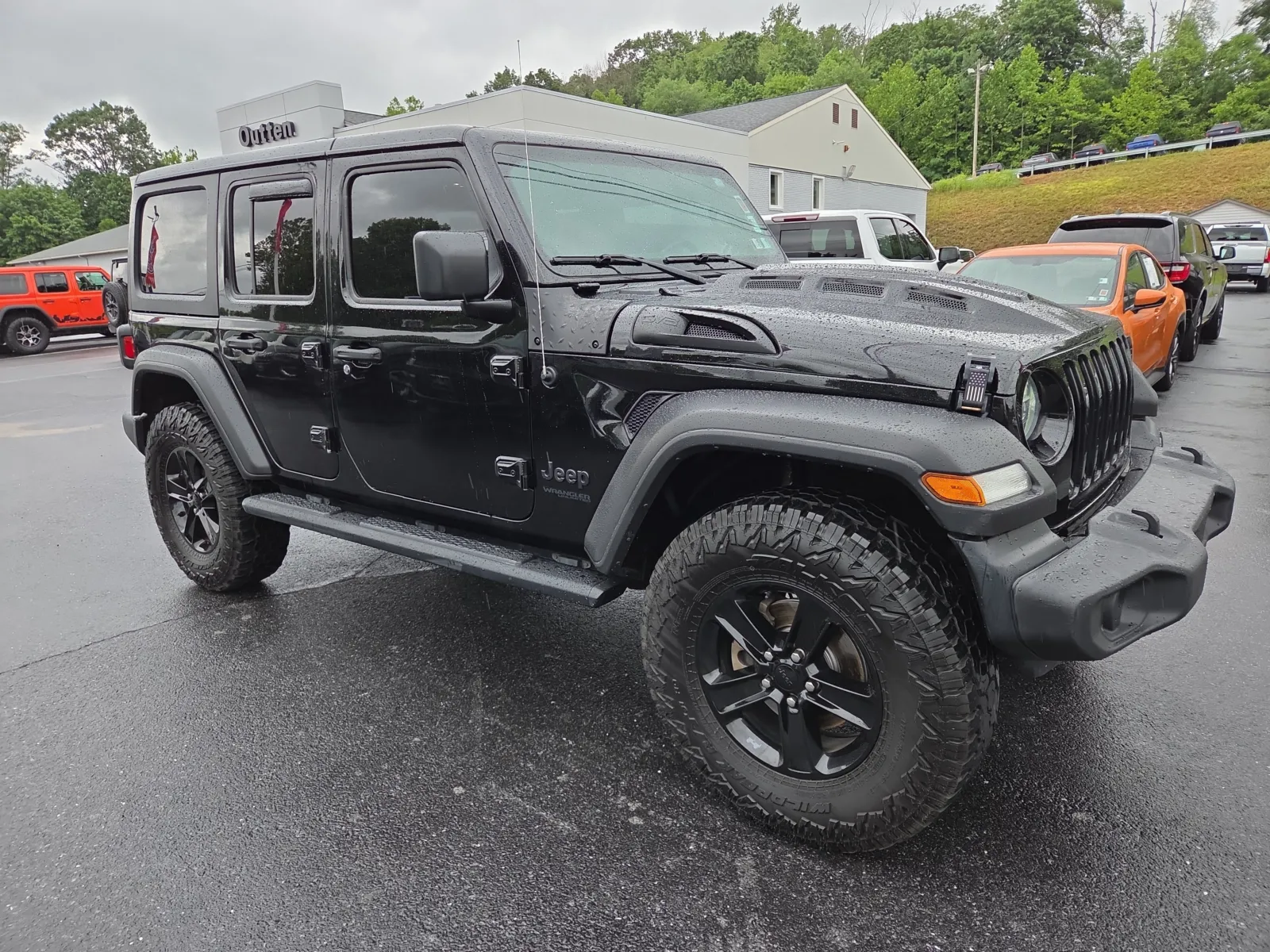 Black 2021 Jeep Wrangler Unlimited Sport Altitude for sale in Hamburg, PA