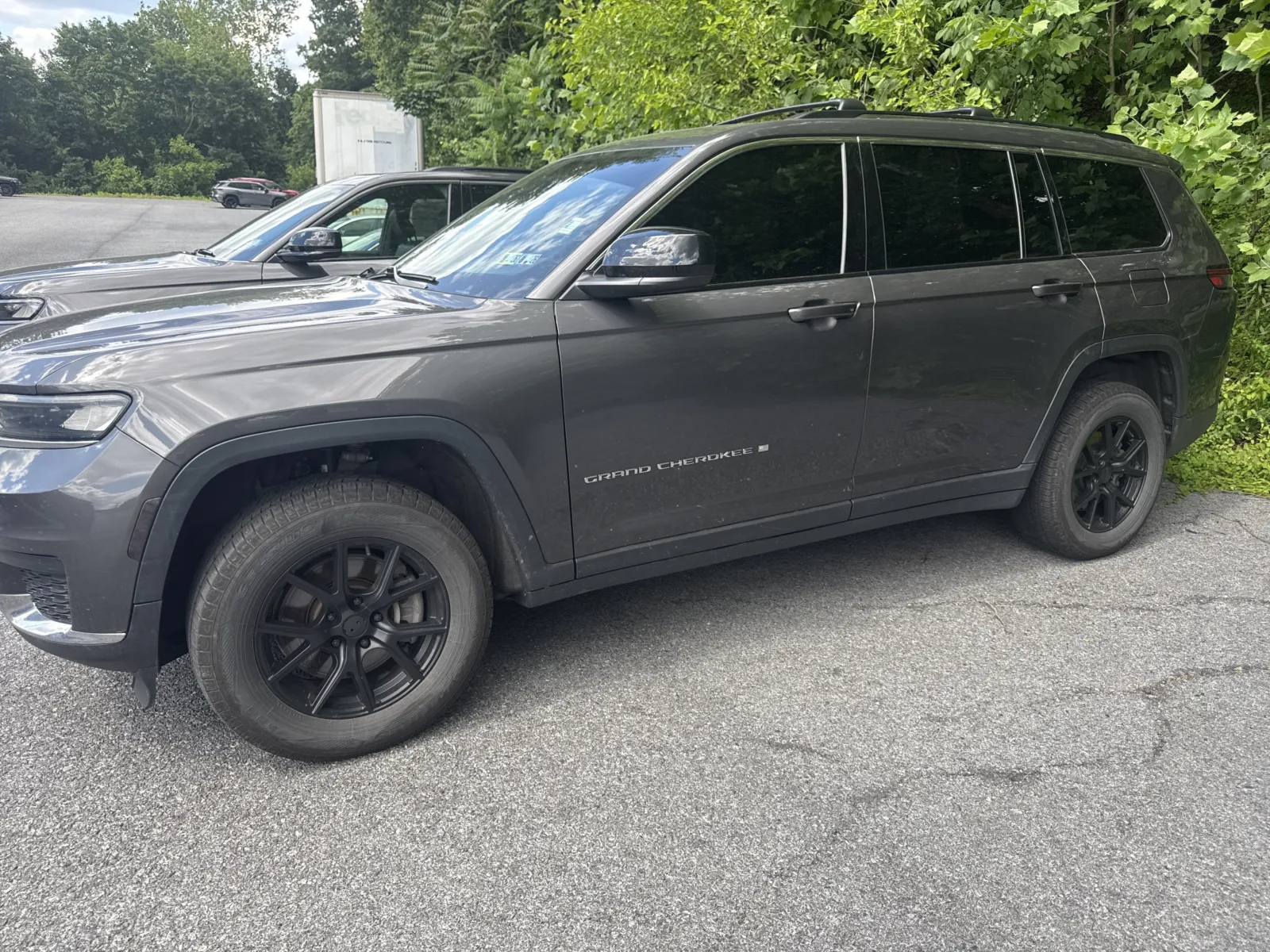 Gray 2021 Jeep Grand Cherokee L for sale in Hamburg, PA
