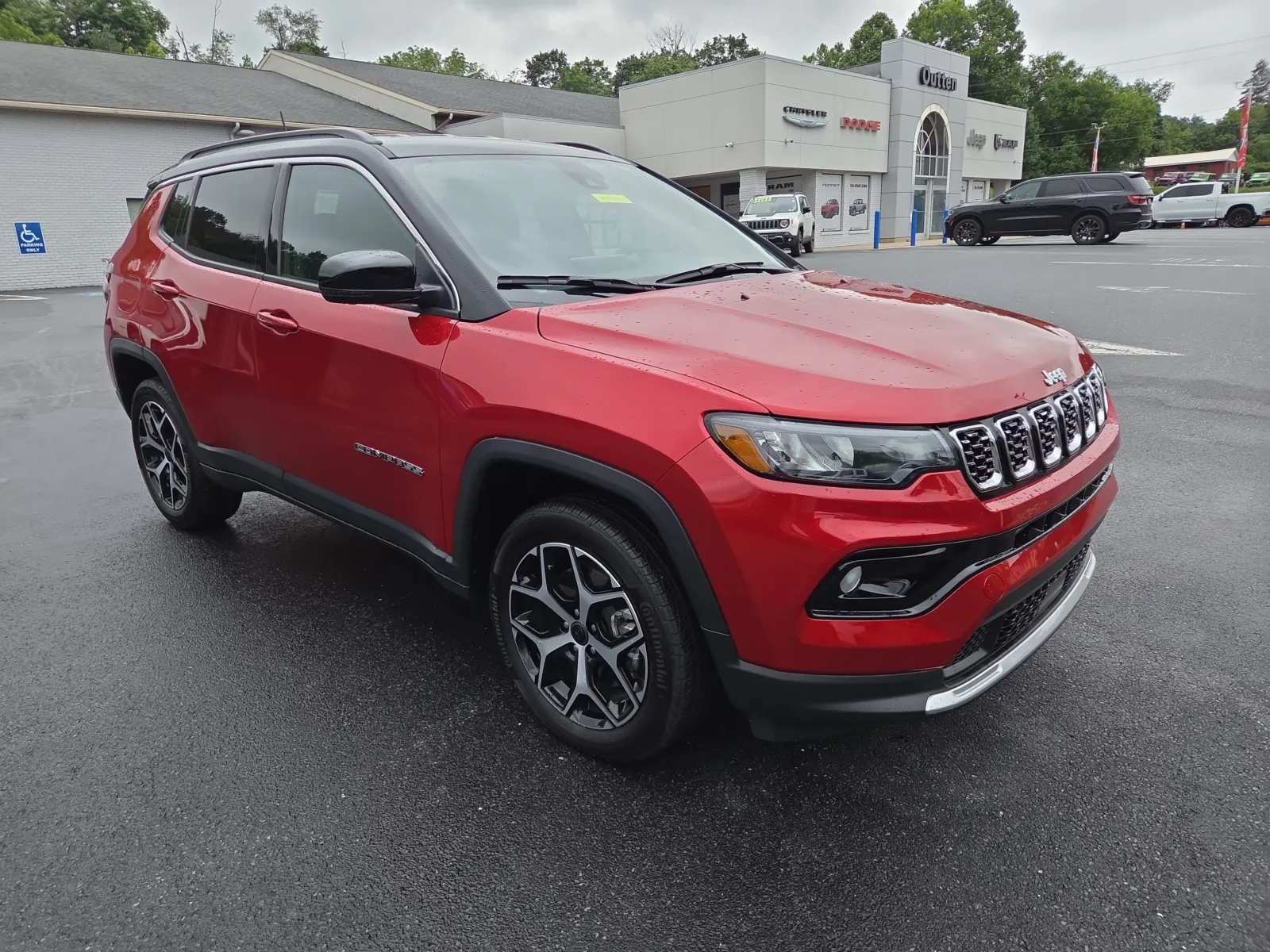 Red 2026 Jeep Compass Limited for sale in Hamburg, PA