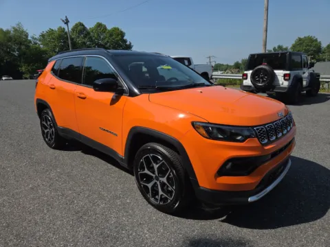 Orange 2026 Jeep Compass Limited for sale in Hamburg, PA