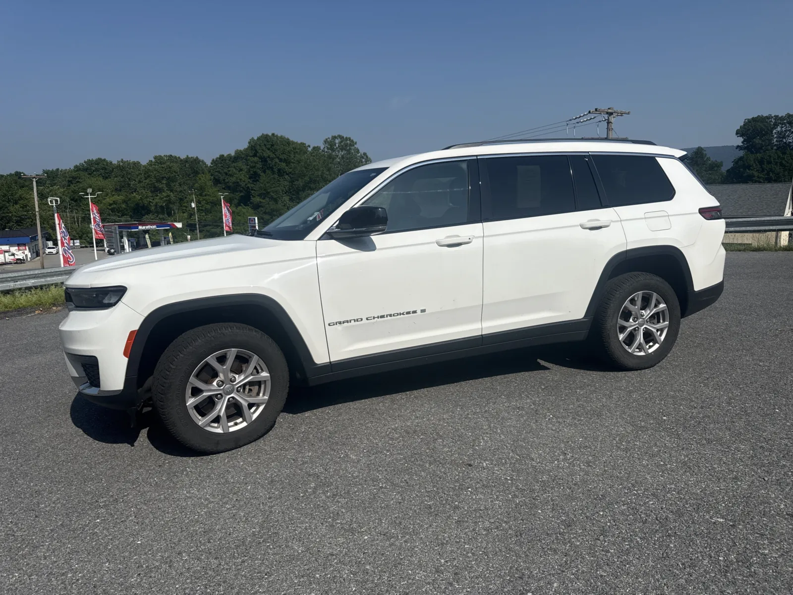 White 2021 Jeep Grand Cherokee L Limited for sale in Hamburg, PA