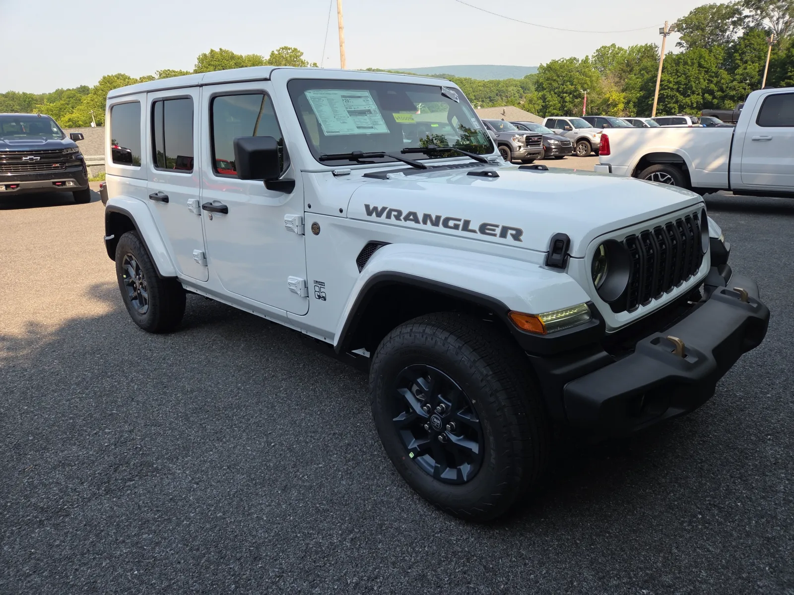 White 2026 Jeep Wrangler 85th Anniversary for sale in Hamburg, PA