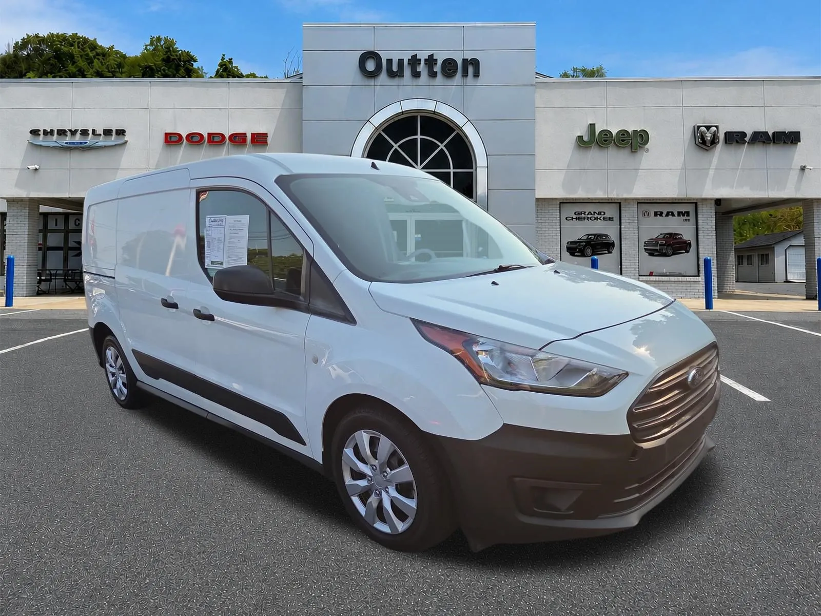 White 2023 Ford Transit Connect Van XL for sale in Hamburg, PA