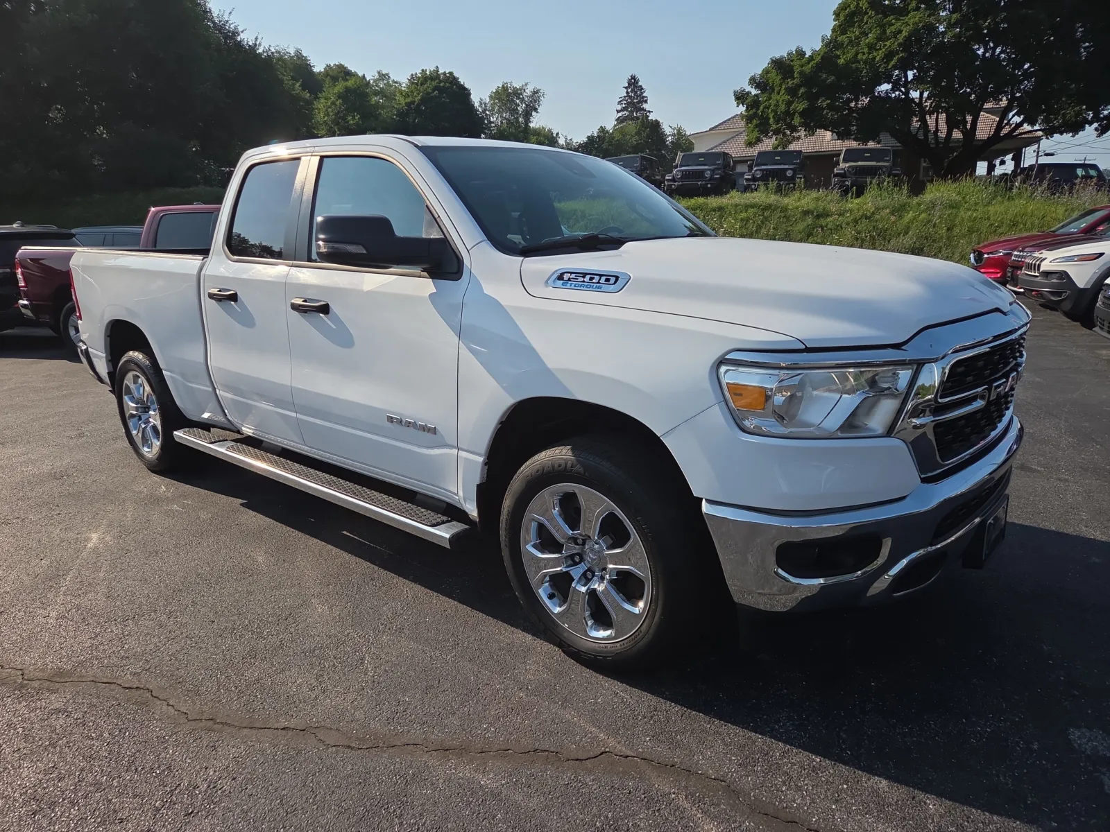 White 2023 Ram 1500 Big Horn for sale in Hamburg, PA