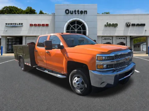 Orange 2019 Chevrolet Silverado 3500 HD CC WT for sale in Hamburg, PA