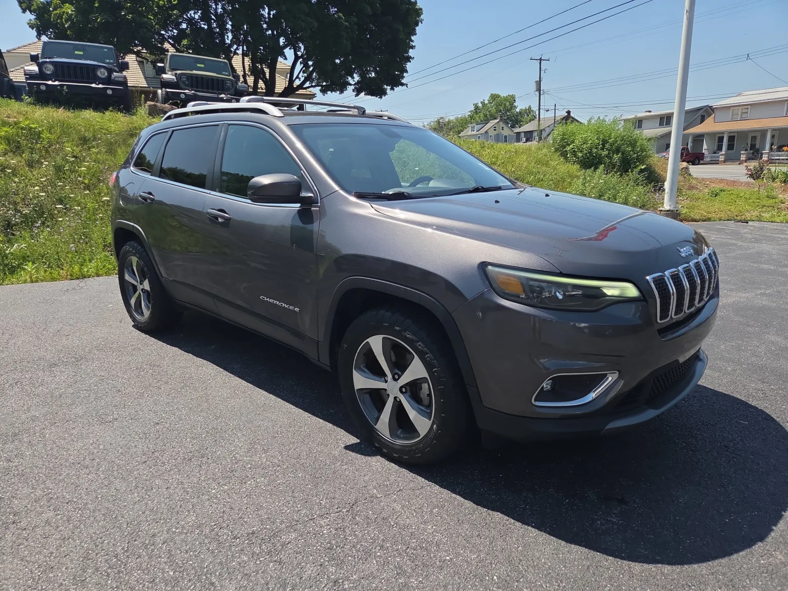 Gray 2019 Jeep Cherokee High Altitude for sale in Hamburg, PA