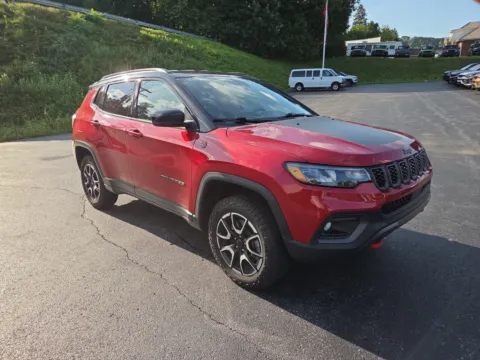 Red 2025 Jeep Compass Trailhawk for sale in Hamburg, PA