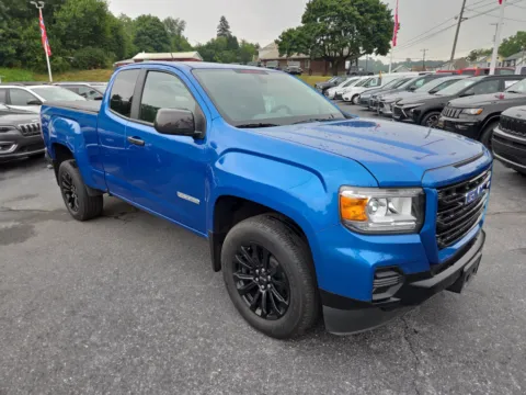 Blue 2021 GMC Canyon 4WD Elevation Standard for sale in Hamburg, PA
