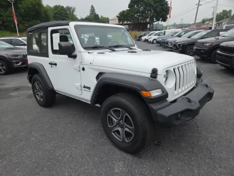 White 2022 Jeep Wrangler Sport for sale in Hamburg, PA