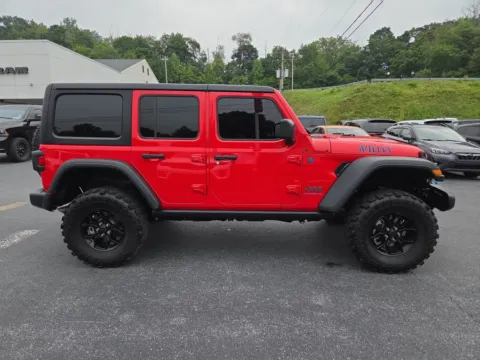 Photos of 2024 Jeep Wrangler 4xe Willys for sale in Hamburg, PA at Outten Chrysler Dodge Jeep RAM of Hamburg