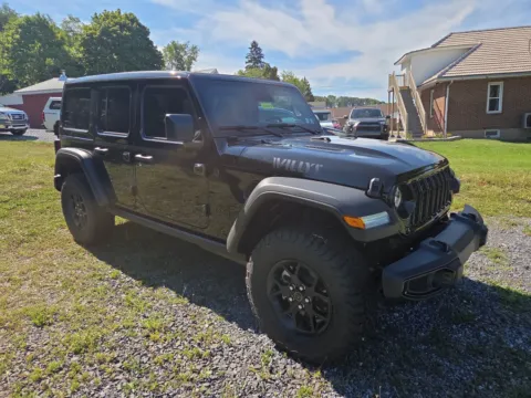 Black 2026 Jeep Wrangler Willys for sale in Hamburg, PA