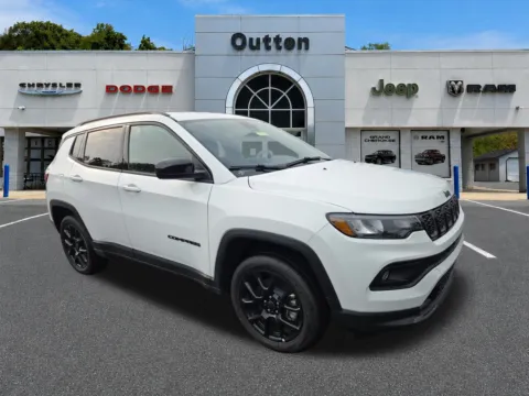 White 2026 Jeep Compass Latitude Altitude for sale in Hamburg, PA