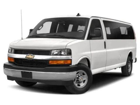 White 2020 Chevrolet Express Passenger LT for sale in Hamburg, PA