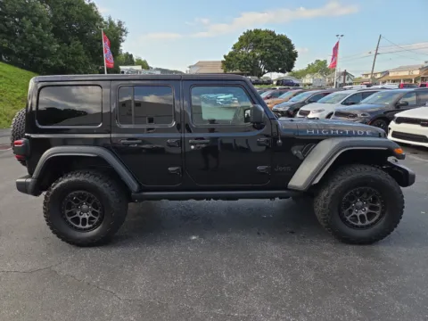 Photos of 2022 Jeep Wrangler Unlimited High Tide for sale in Hamburg, PA at Outten Chrysler Dodge Jeep RAM of Hamburg