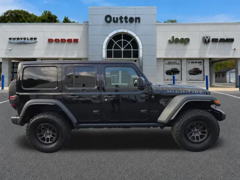 Photos of 2022 Jeep Wrangler Unlimited High Tide for sale in Hamburg, PA at Outten Chrysler Dodge Jeep RAM of Hamburg