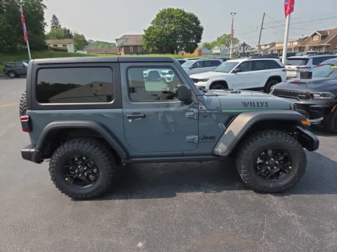 Photos of 2025 Jeep Wrangler Willys for sale in Hamburg, PA at Outten Chrysler Dodge Jeep RAM of Hamburg