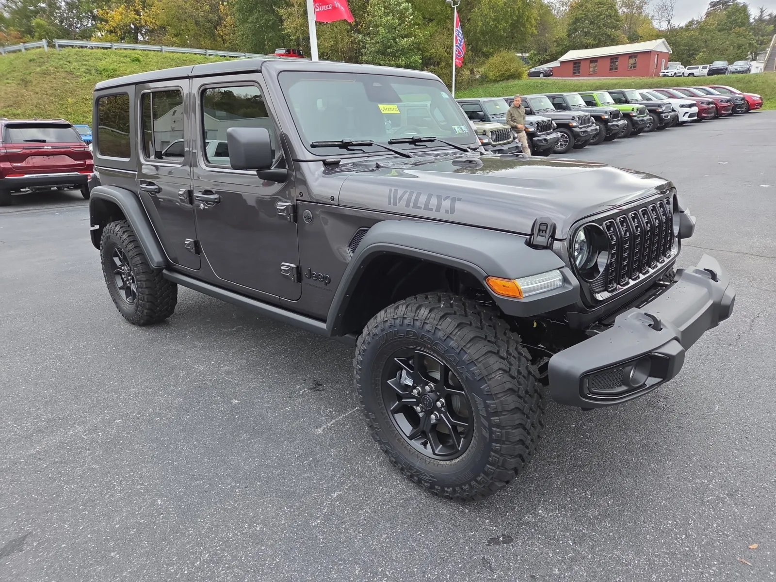 Gray 2026 Jeep Wrangler Willys for sale in Hamburg, PA