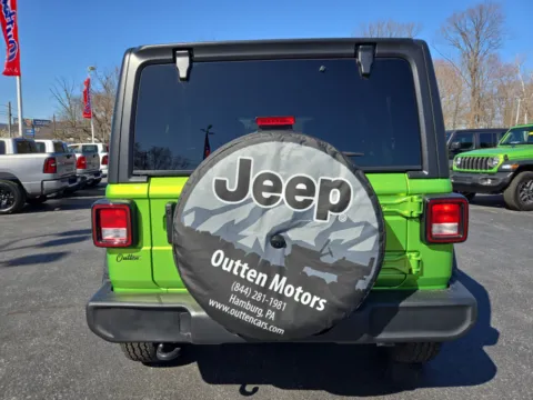 Another view of 2025 Jeep Wrangler Sport S for sale in Hamburg, PA at Outten Chrysler Dodge Jeep RAM of Hamburg