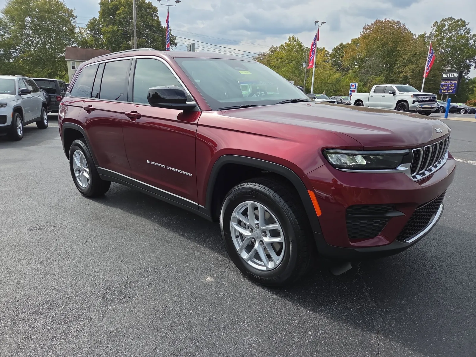 Red 2025 Jeep Grand Cherokee Laredo X for sale in Hamburg, PA