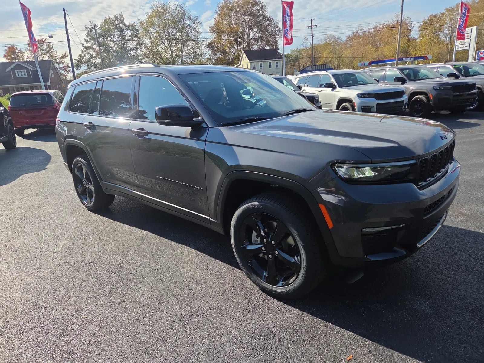 Gray 2025 Jeep Grand Cherokee L Limited for sale in Hamburg, PA