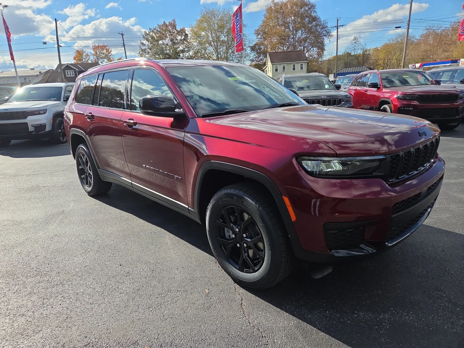 Red 2025 Jeep Grand Cherokee L Altitude X for sale in Hamburg, PA