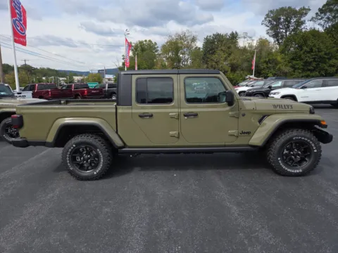 Photos of 2025 Jeep Gladiator Willys for sale in Hamburg, PA at Outten Chrysler Dodge Jeep RAM of Hamburg