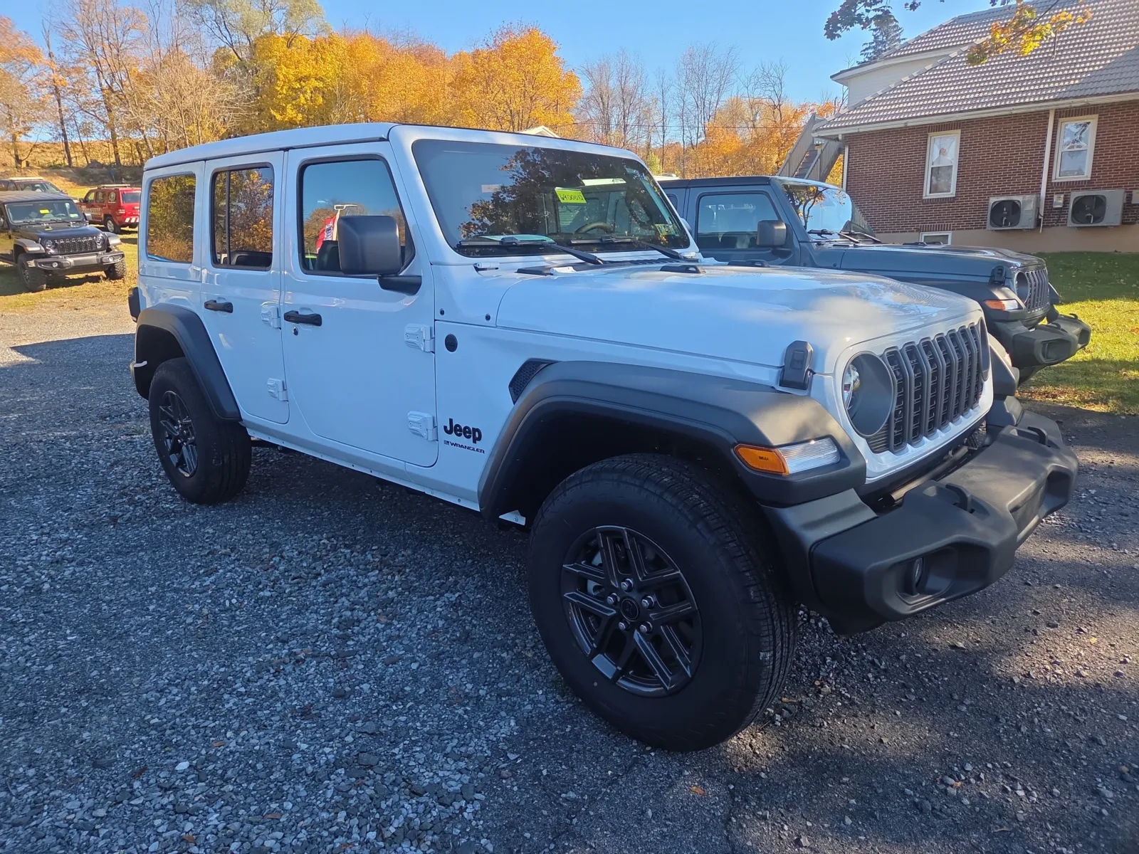 White 2026 Jeep Wrangler Sport S for sale in Hamburg, PA