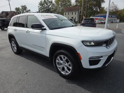 White 2022 Jeep Grand Cherokee Limited for sale in Hamburg, PA