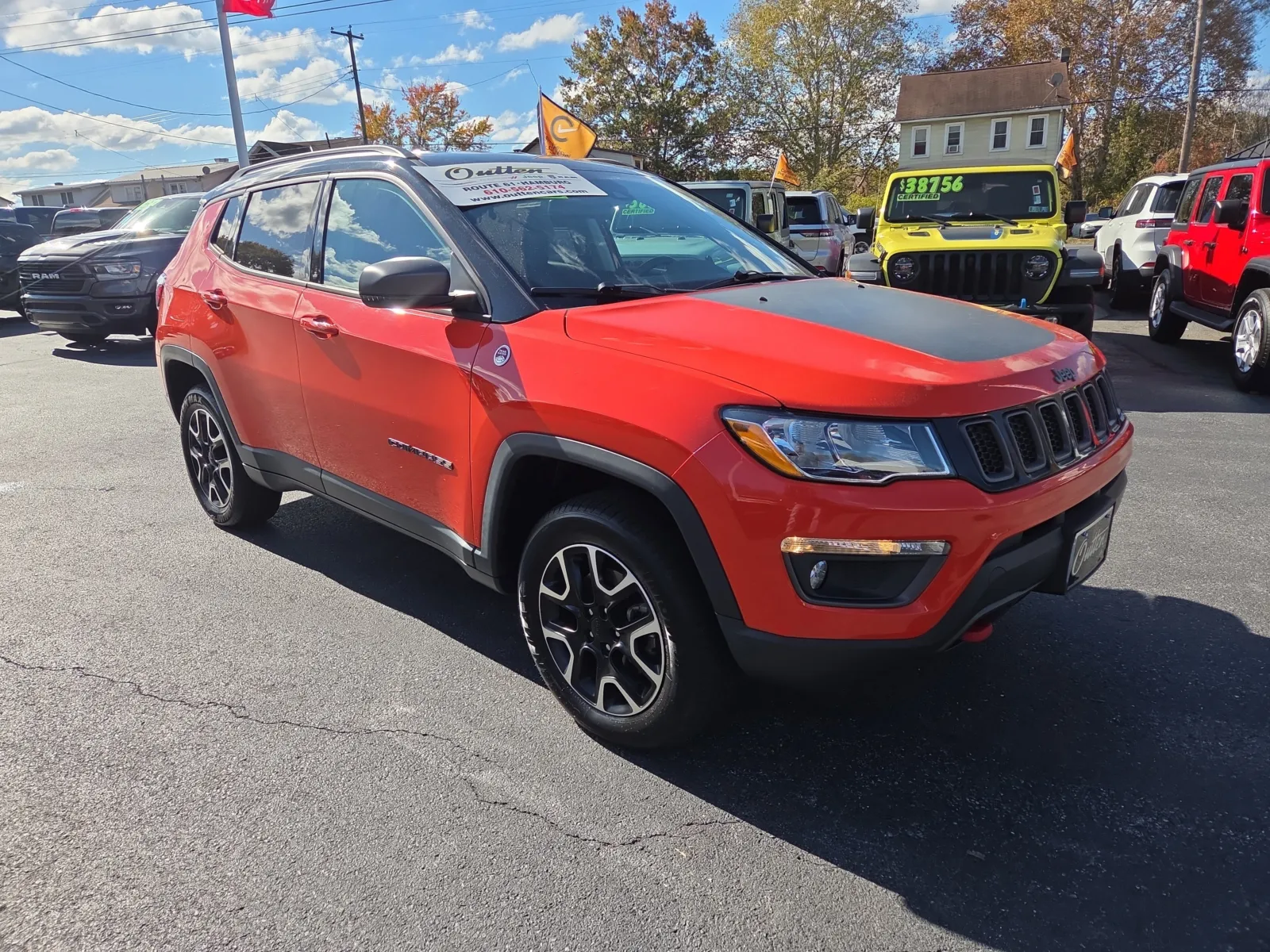 2021 Jeep Compass Trailhawk for sale in Hamburg, PA