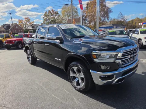 Black 2022 Ram 1500 Laramie for sale in Hamburg, PA