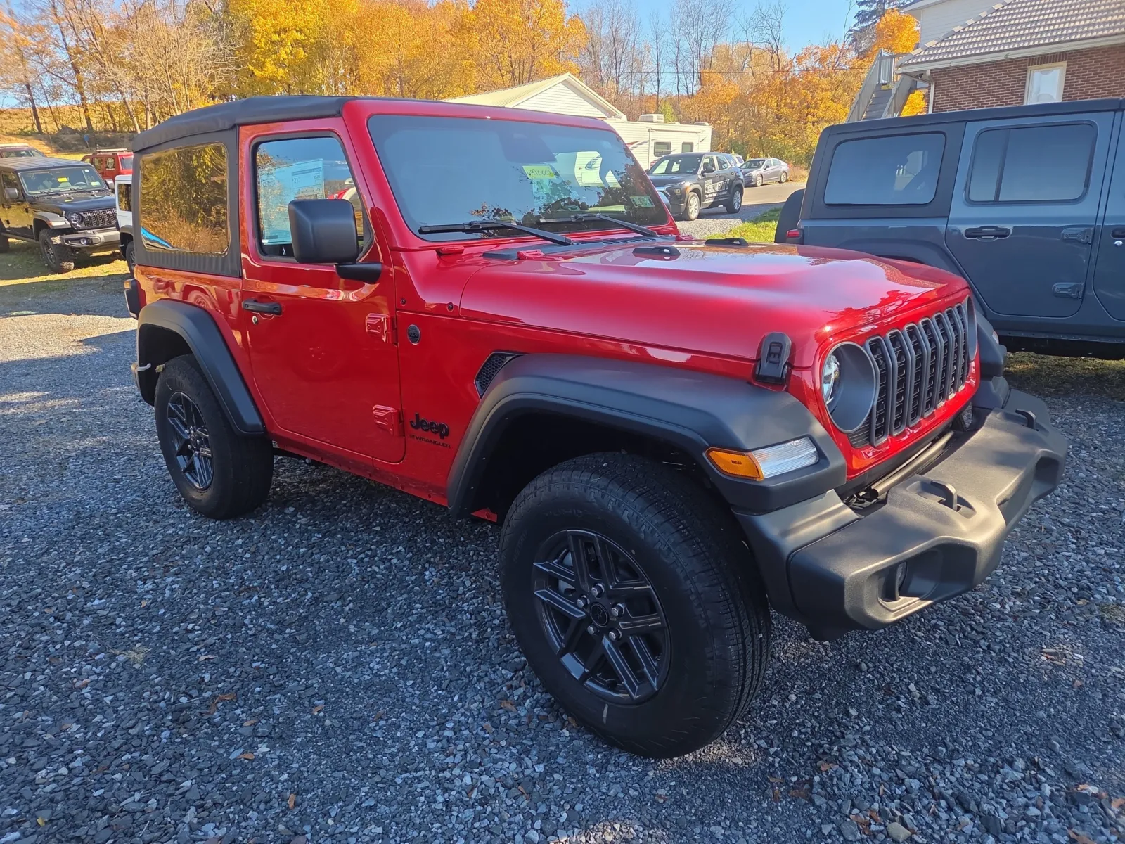 Red 2026 Jeep Wrangler Sport S for sale in Hamburg, PA