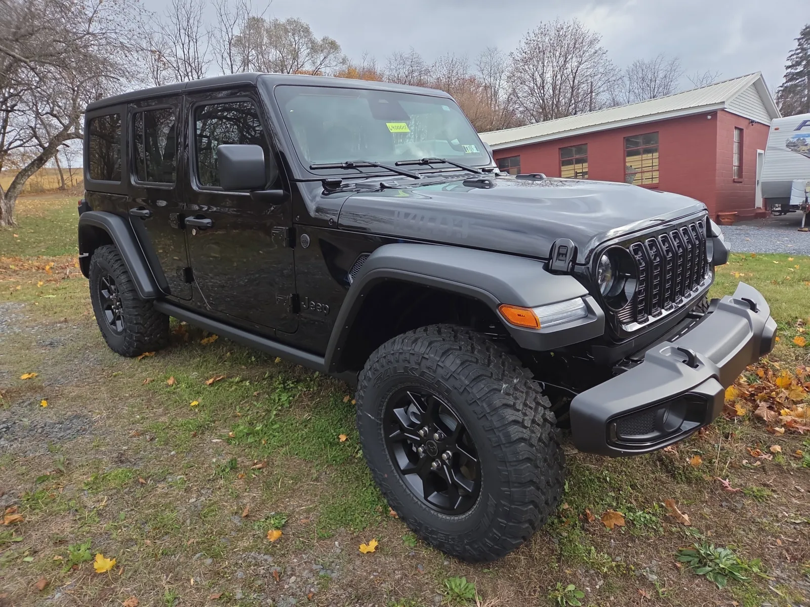 Black 2026 Jeep Wrangler Willys for sale in Hamburg, PA