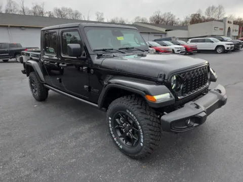 Black 2026 Jeep Gladiator Willys for sale in Hamburg, PA