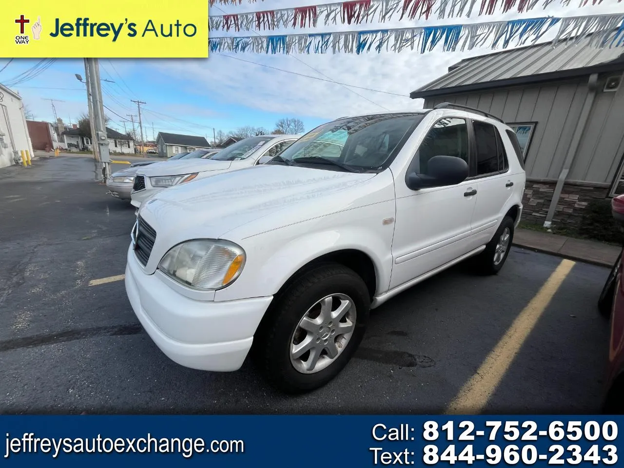 White 1999 MERCEDES-BENZ ML 430 for sale in Scottsburg, IN