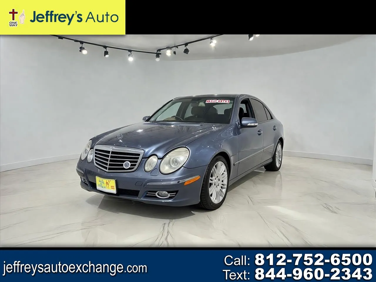 Blue 2007 MERCEDES-BENZ E-350 E 350 4MATIC for sale in Scottsburg, IN