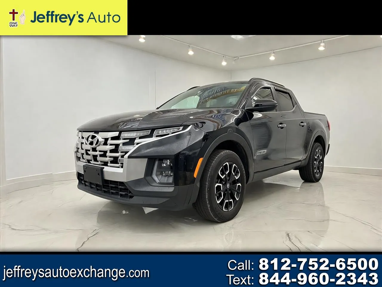 Black 2022 HYUNDAI SANTA CRUZ SEL PREMIUM for sale in Scottsburg, IN