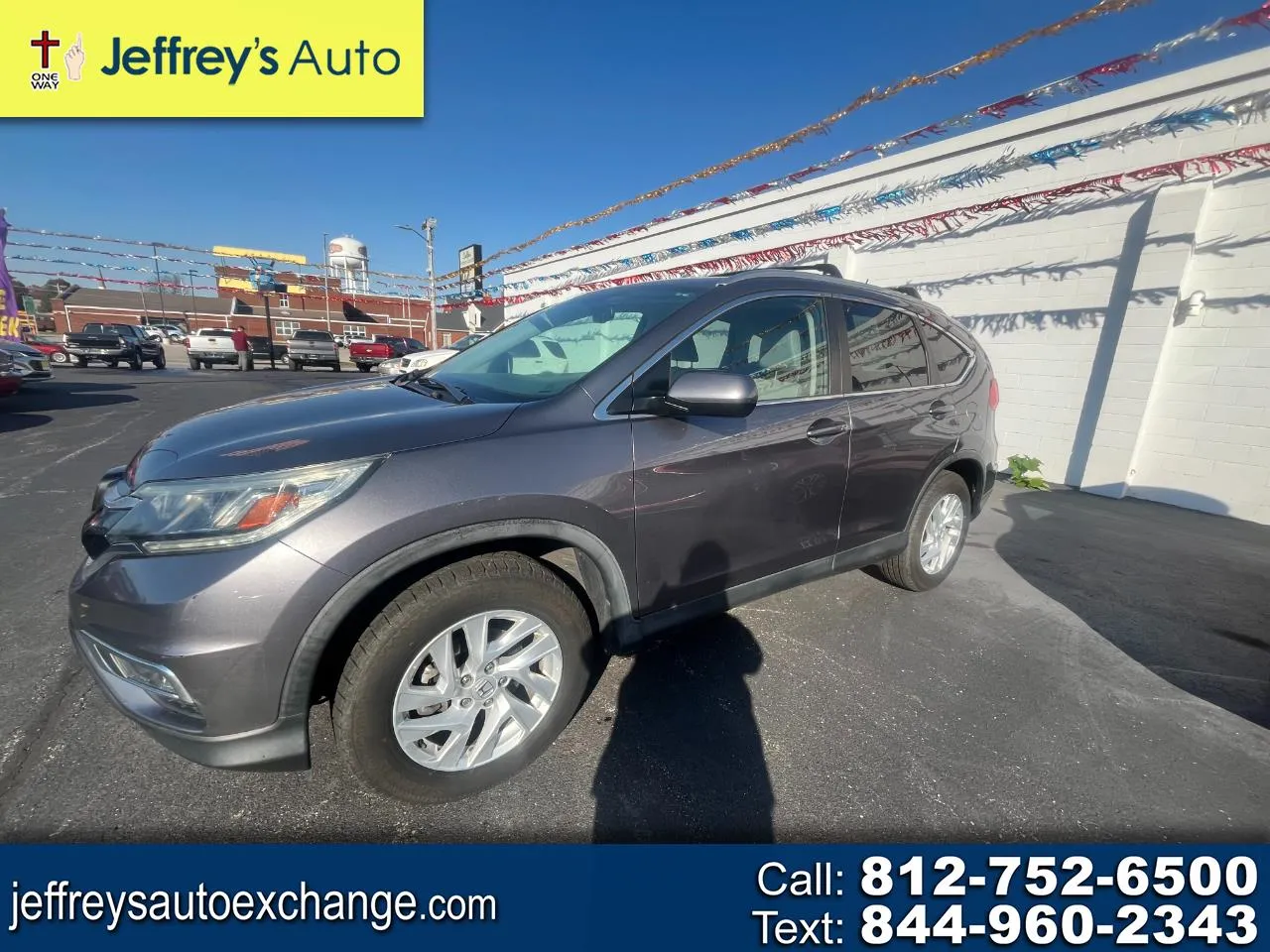 2016 HONDA CR-V EX-L for sale in Scottsburg, IN