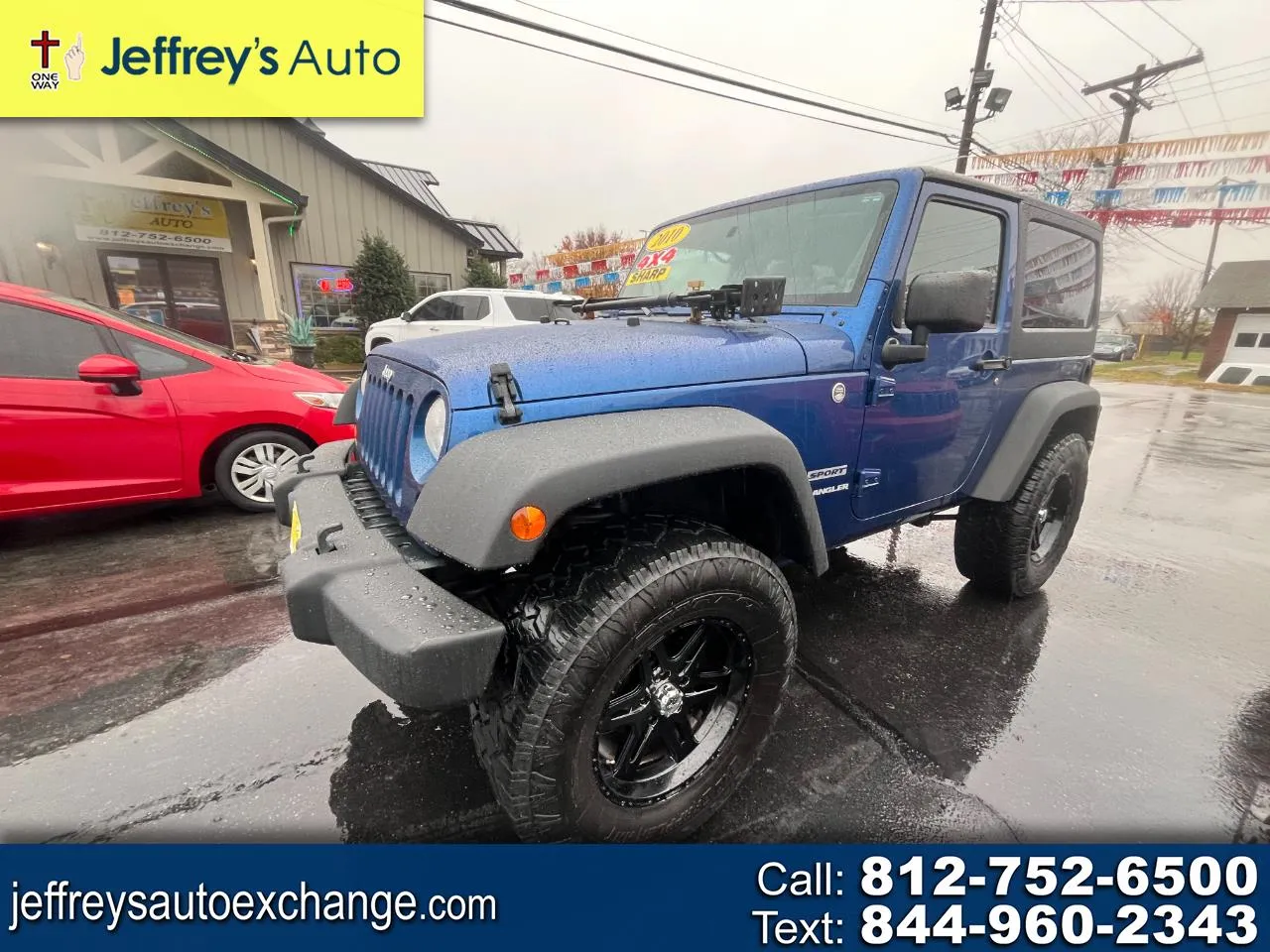 2010 JEEP WRANGLER SPORT for sale in Scottsburg, IN