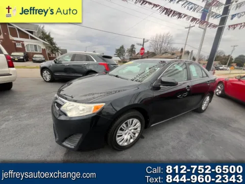 Black 2012 TOYOTA CAMRY L for sale in Scottsburg, IN