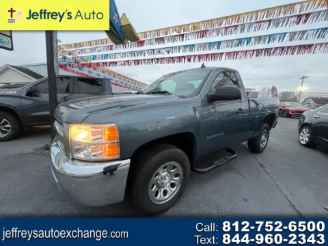Blue 2013 CHEVROLET SILVERADO 1500 WORK TRUCK for sale in Scottsburg, IN