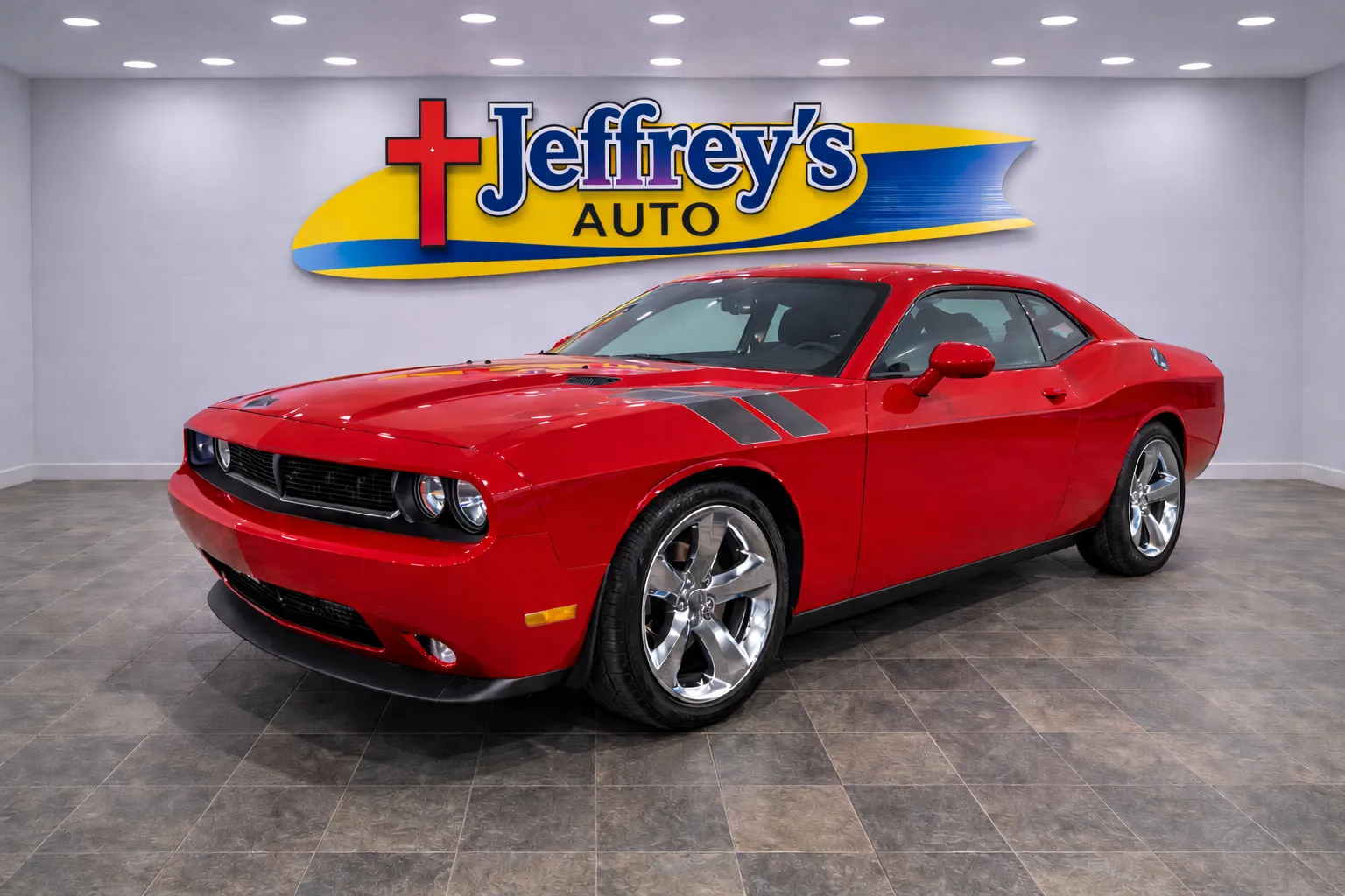 Red 2013 DODGE CHALLENGER SXT for sale in Scottsburg, IN