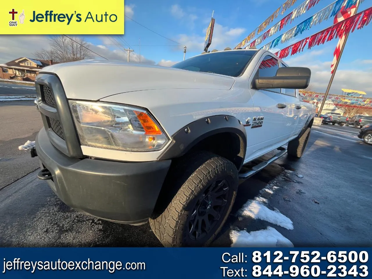 White 2016 RAM 2500 TRADESMAN for sale in Scottsburg, IN