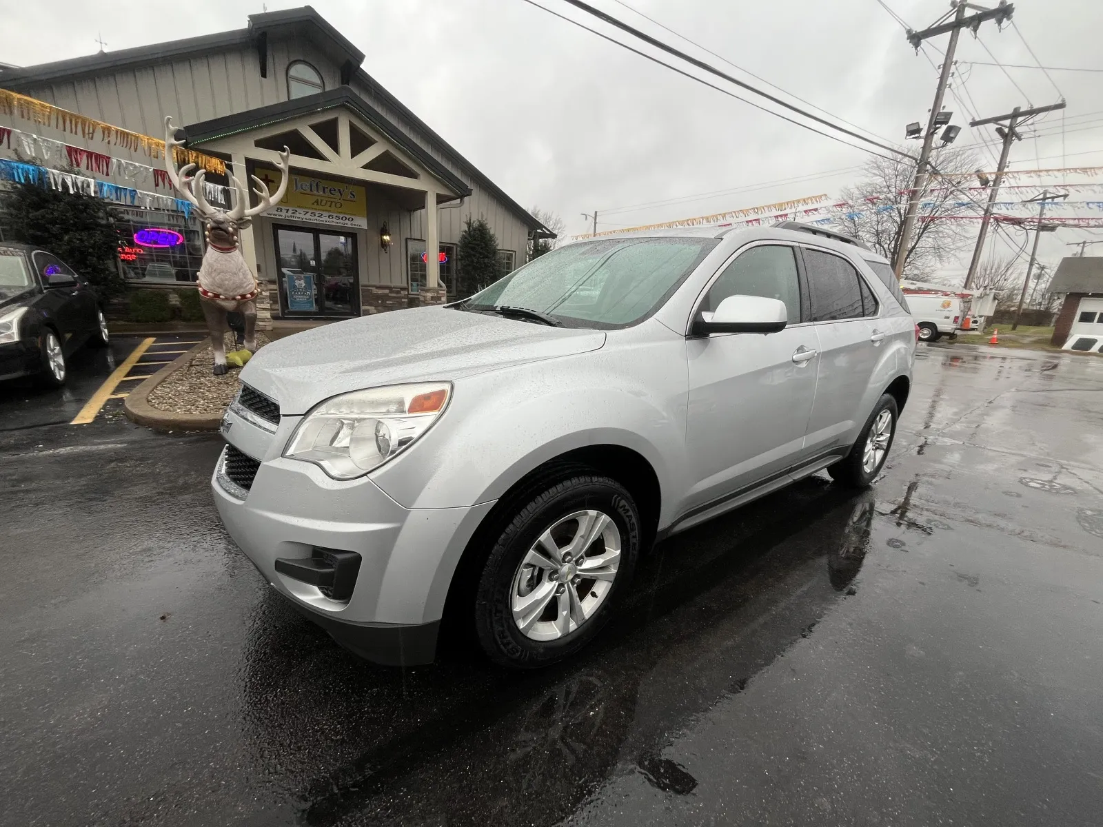 Silver 2014 CHEVROLET EQUINOX LT for sale in Scottsburg, IN
