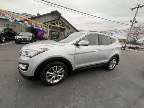 Silver 2015 HYUNDAI SANTA FE SPORT 2.0T for sale in Scottsburg, IN