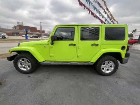 Another view of 2012 JEEP WRANGLER UNLIMI SAHARA for sale in Scottsburg, IN at Jeffrey's Auto Exchange, Inc.