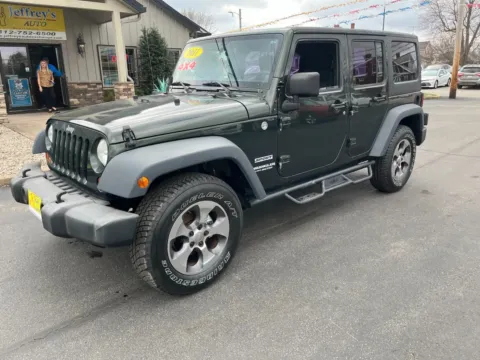 Photos of 2011 JEEP WRANGLER UNLIMI SPORT for sale in Scottsburg, IN at Jeffrey's Auto Exchange, Inc.