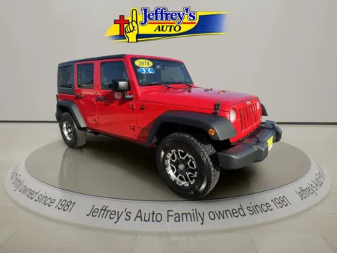 Another view of 2014 JEEP WRANGLER UNLIMI SPORT for sale in Scottsburg, IN at Jeffrey's Auto Exchange, Inc.