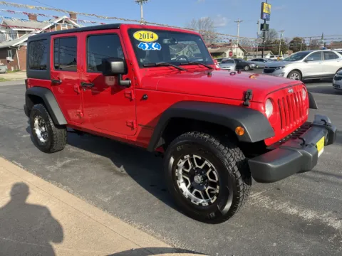 Another view of 2014 JEEP WRANGLER UNLIMI SPORT for sale in Scottsburg, IN at Jeffrey's Auto Exchange, Inc.